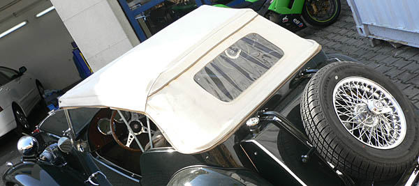Klassiker Cabrio im GT Service Studio
